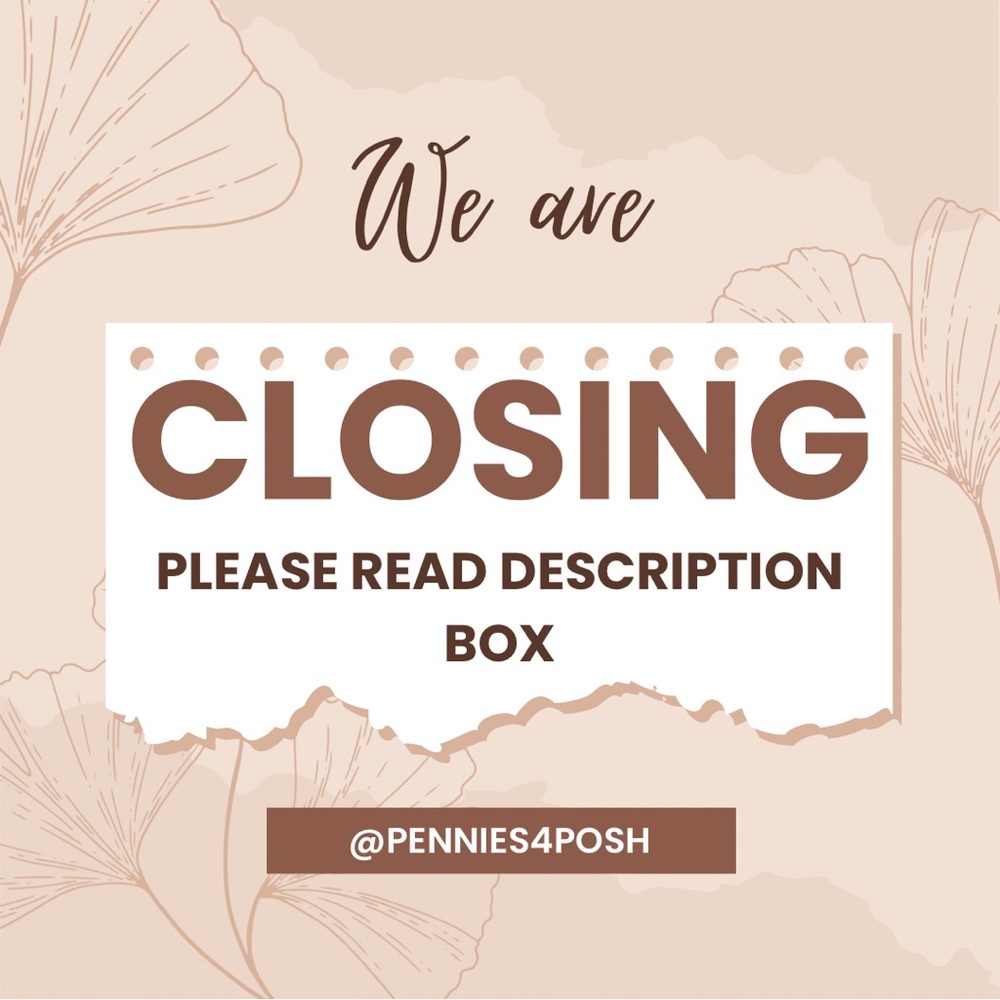 @PENNIES4POSH is CLOSING